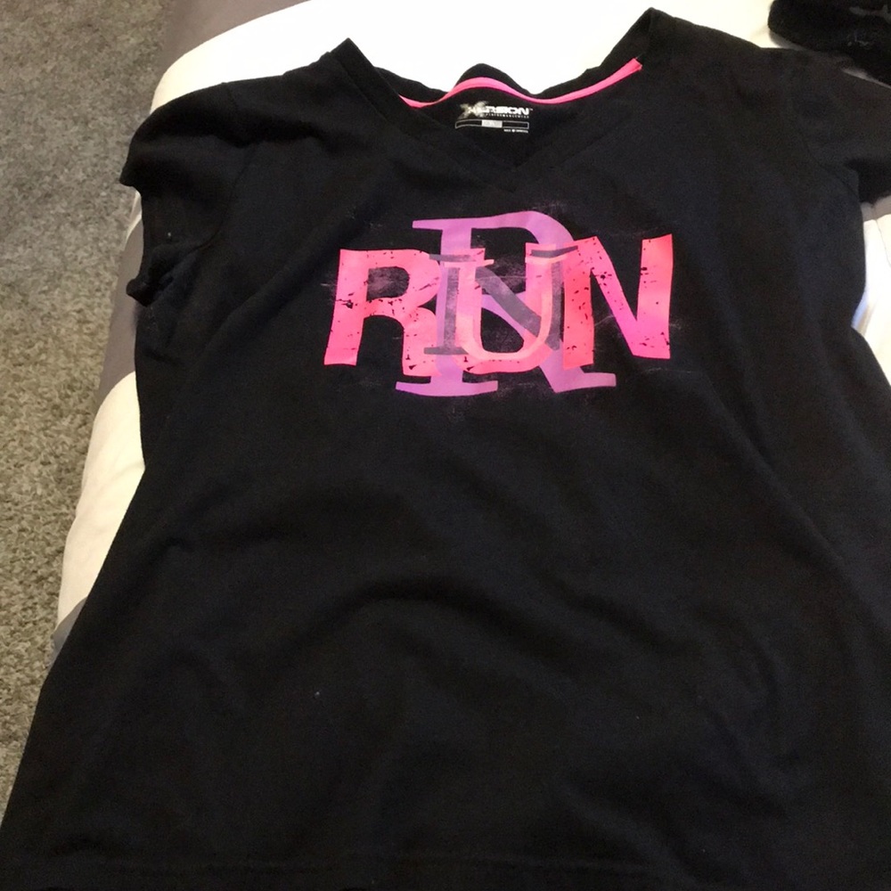 Black t-shirt barely worn.